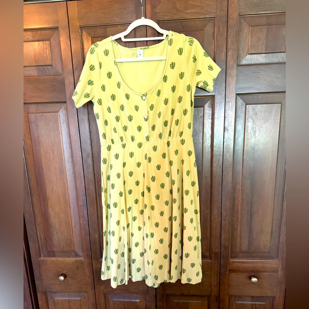 KQ mini ribbed cactus dress